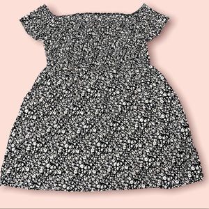 Off the Shoulder Floral Dress - Size 2XL